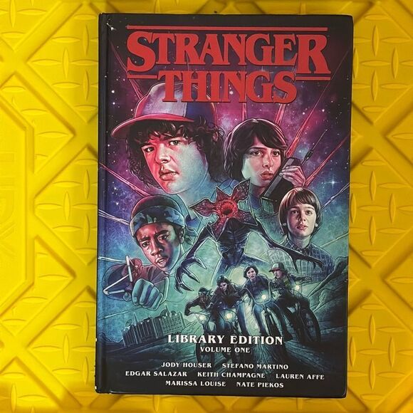 Stranger Things Library Edition Volume One Hardcover Fan Book Graphic Novel - Picture 1 of 7